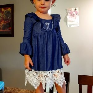 Monogrammed Boutique Dress